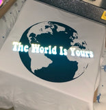 The World Is Yours Reflective Tee